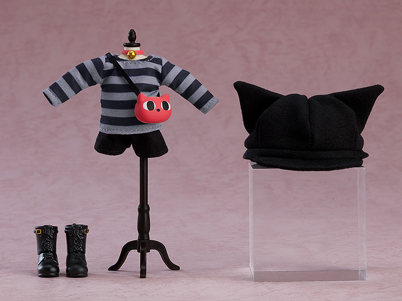 Nendoroid Doll Outfit Set Nyankode (Gray/Purple)