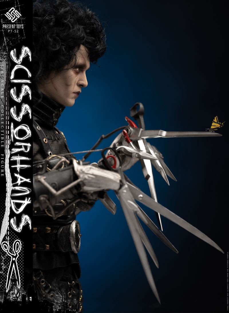 Scissor Hands [Genuine Leather Hair Transplant Version] 1/6