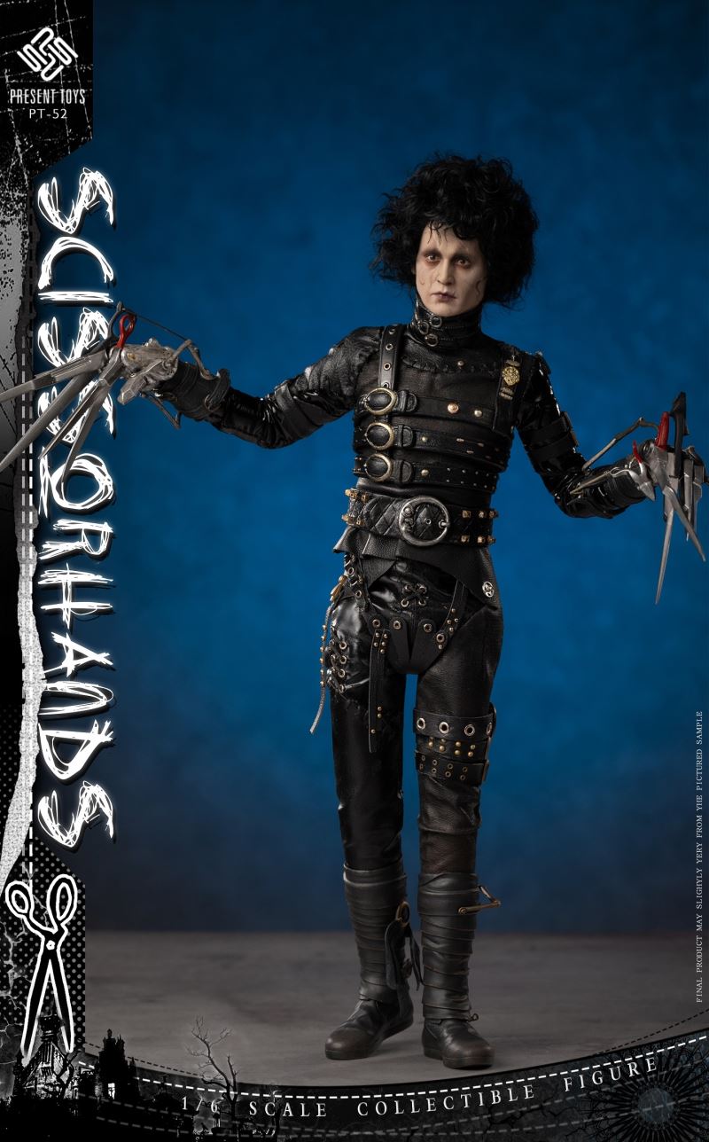 Scissor Hands [Genuine Leather Hair Transplant Version] 1/6