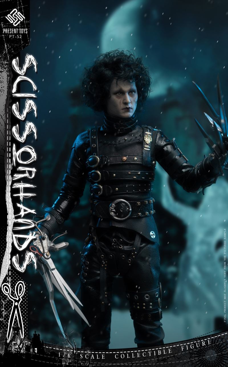 Scissor Hands [Genuine Leather Hair Transplant Version] 1/6
