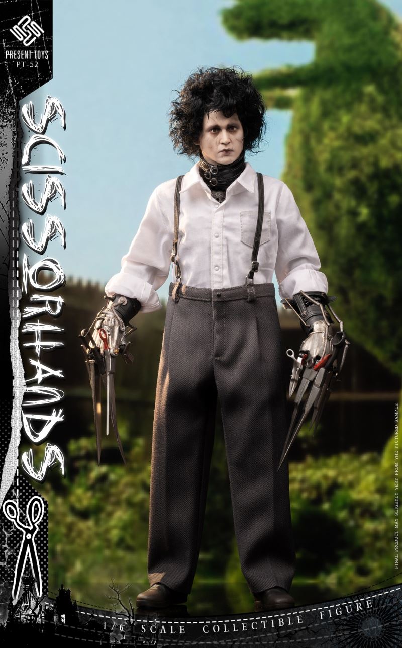 Scissor Hands [Genuine Leather Hair Transplant Version] 1/6