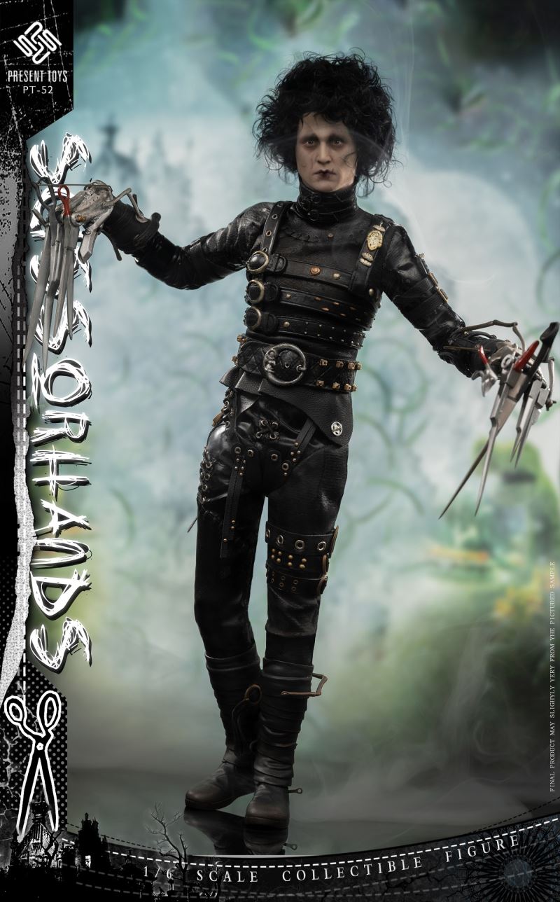 Scissor Hands [Genuine Leather Hair Transplant Version] 1/6