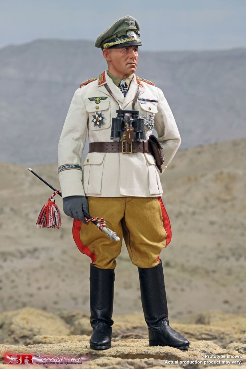 World War II German Field Marshal Erwin Rommel North Africa version (GM651) 1/6