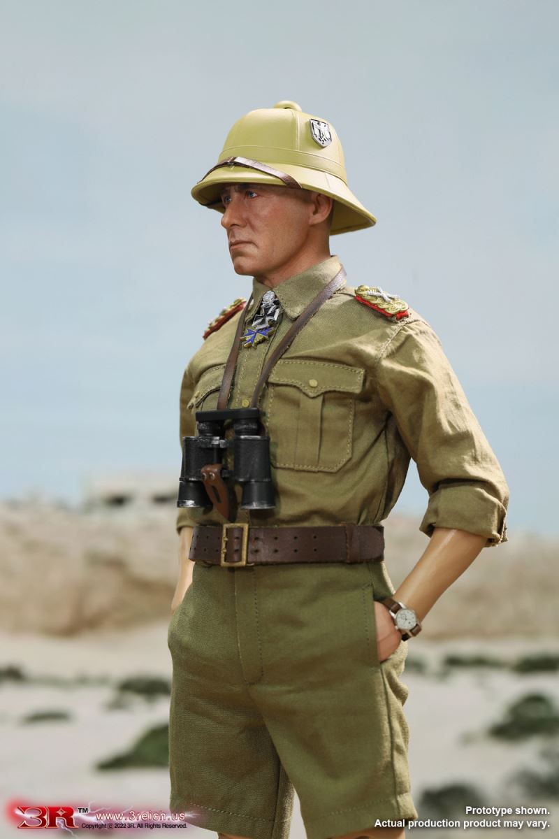 World War II German Field Marshal Erwin Rommel North Africa version (GM651) 1/6