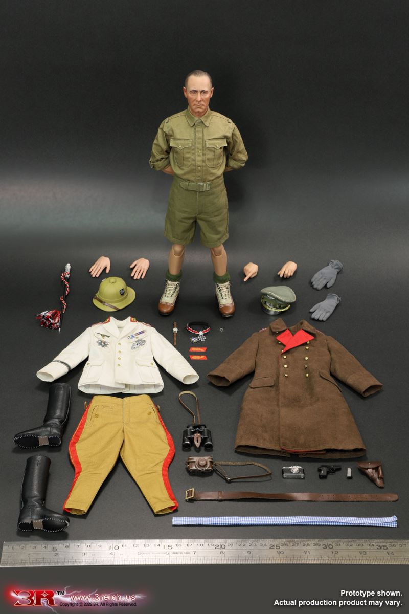 World War II German Field Marshal Erwin Rommel North Africa version (GM651) 1/6