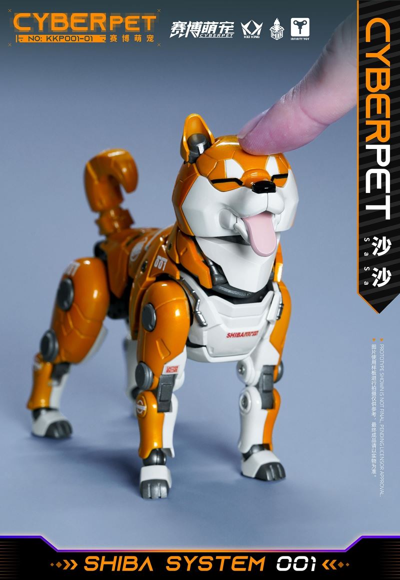 Cyber ​​Cute Mech Shiba Inu 1/6