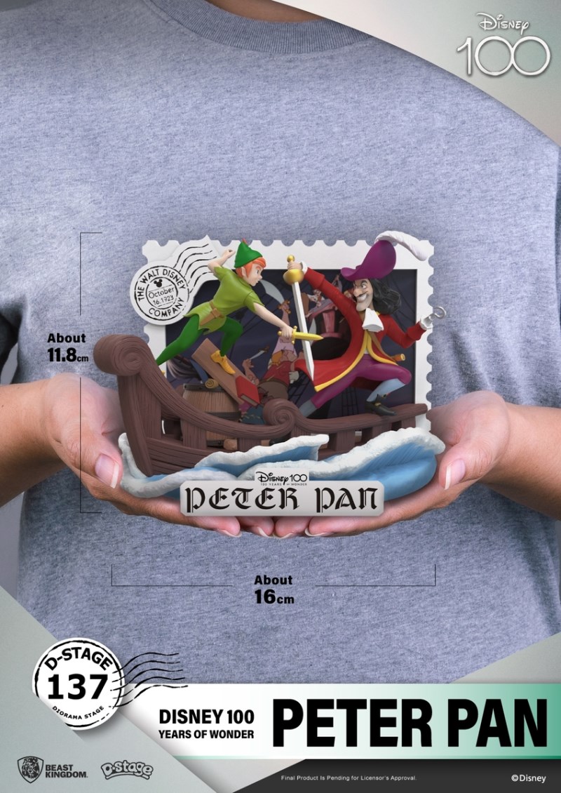 Disney classics in the 100 Years of Wonder commemorative D-Stage