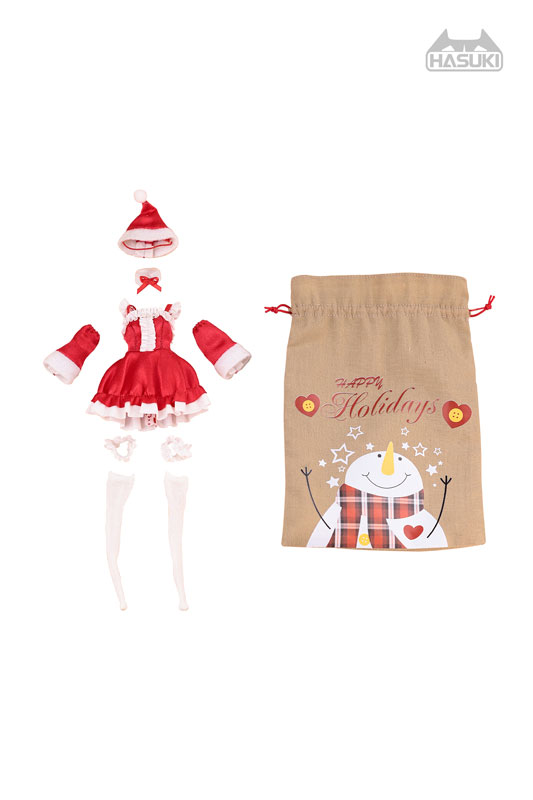 CS-003 Doll Costume Santa Cos Set (DOLL ACCESSORY)