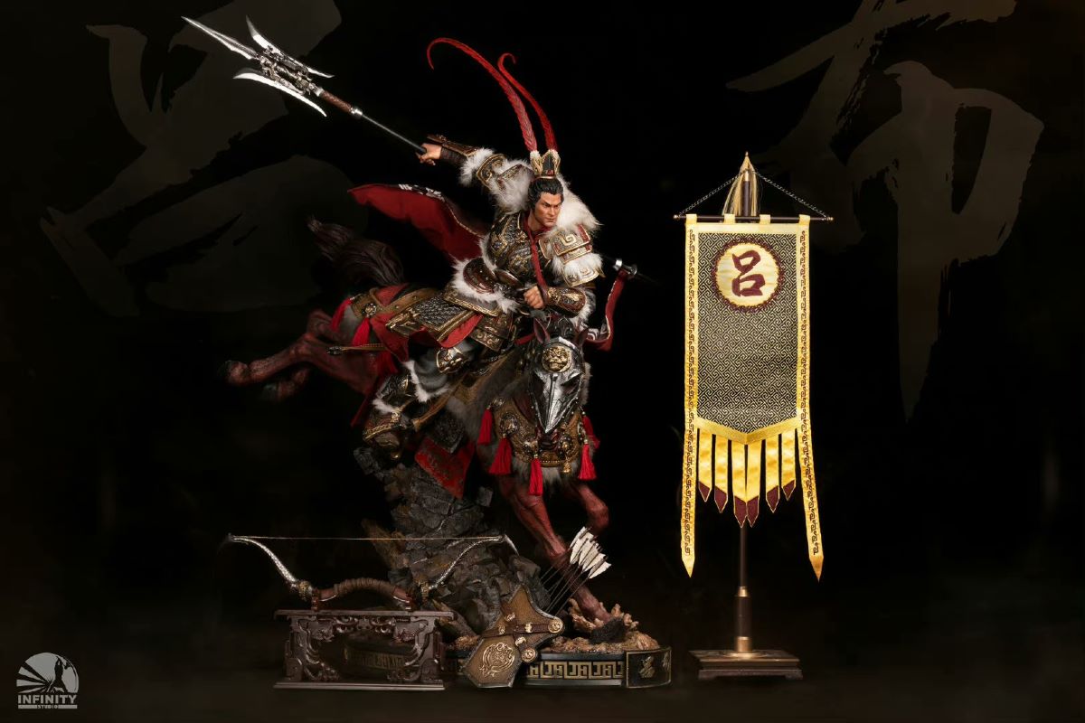 Full body portrait of Flying General Fengxian Lu Bu 1/4