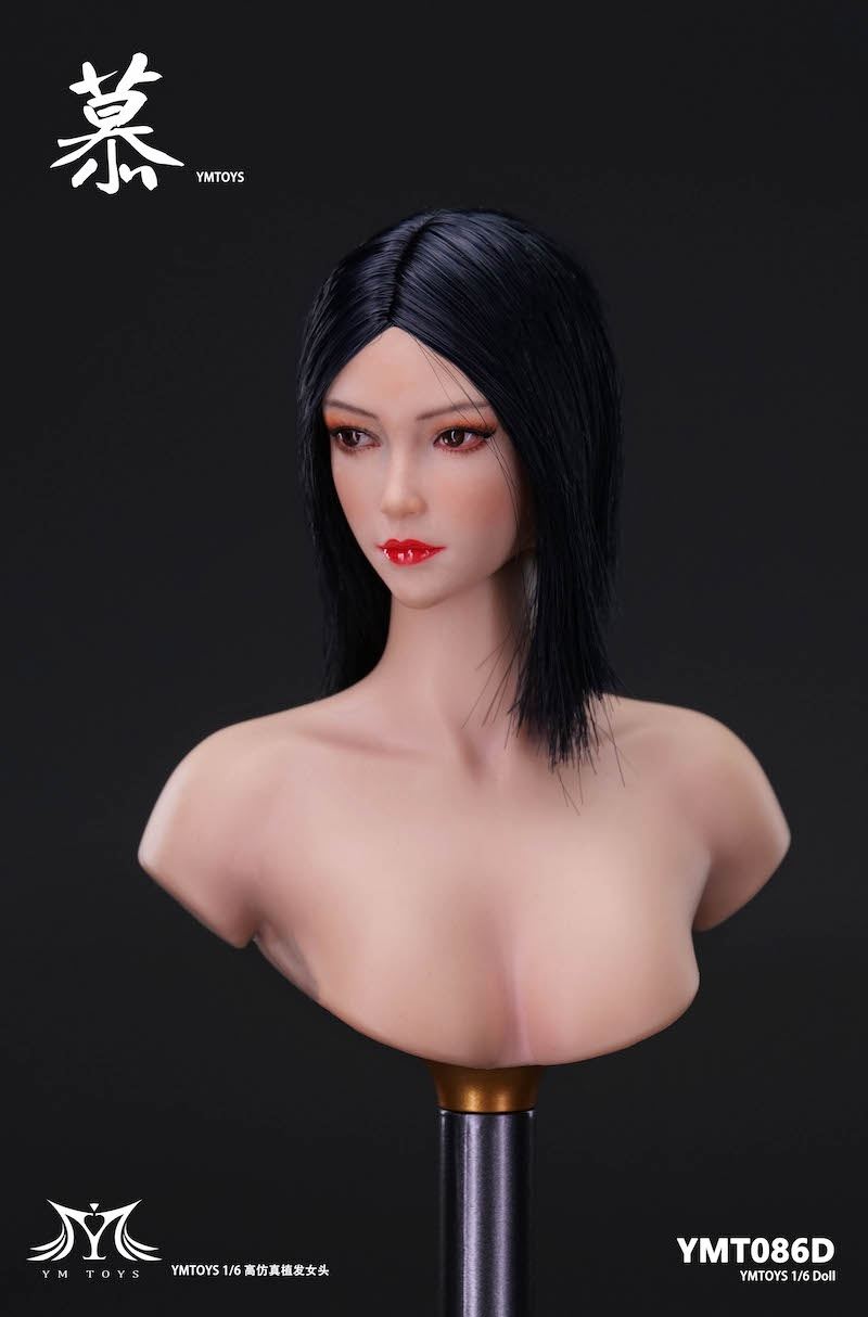 Female head carving Mu (YMT086) 1/6