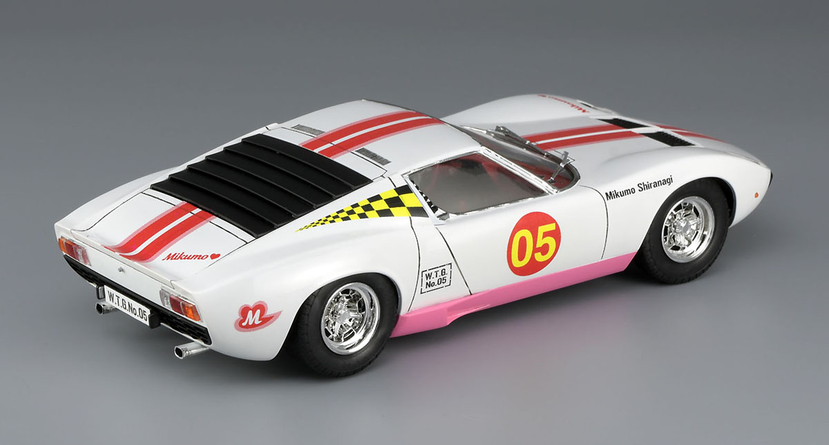 Wild Egg Girls No.05 Lamborghini Miura P400 SV Mikumo Shiranagi w/Figure