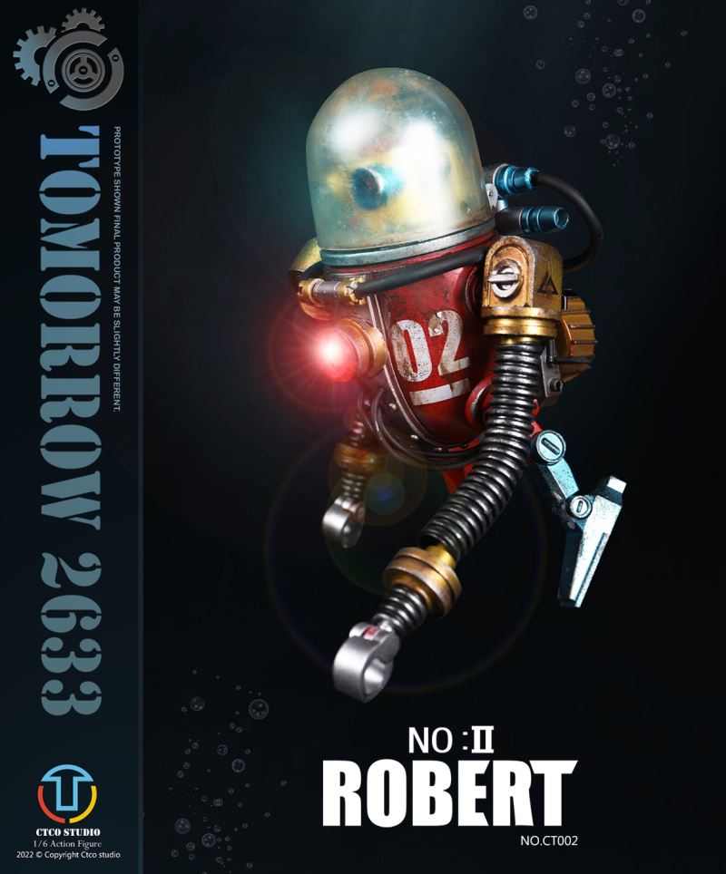 TOMORROW 2633 - NO.II ROBERT (METAL COMMEMORATIVE EDITION) CT002 1/6