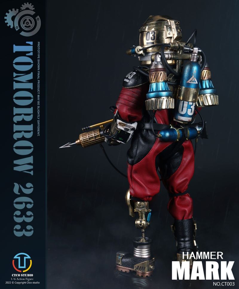 TOMORROW 2633 - NO.II ROBERT (METAL COMMEMORATIVE EDITION) CT002 1/6