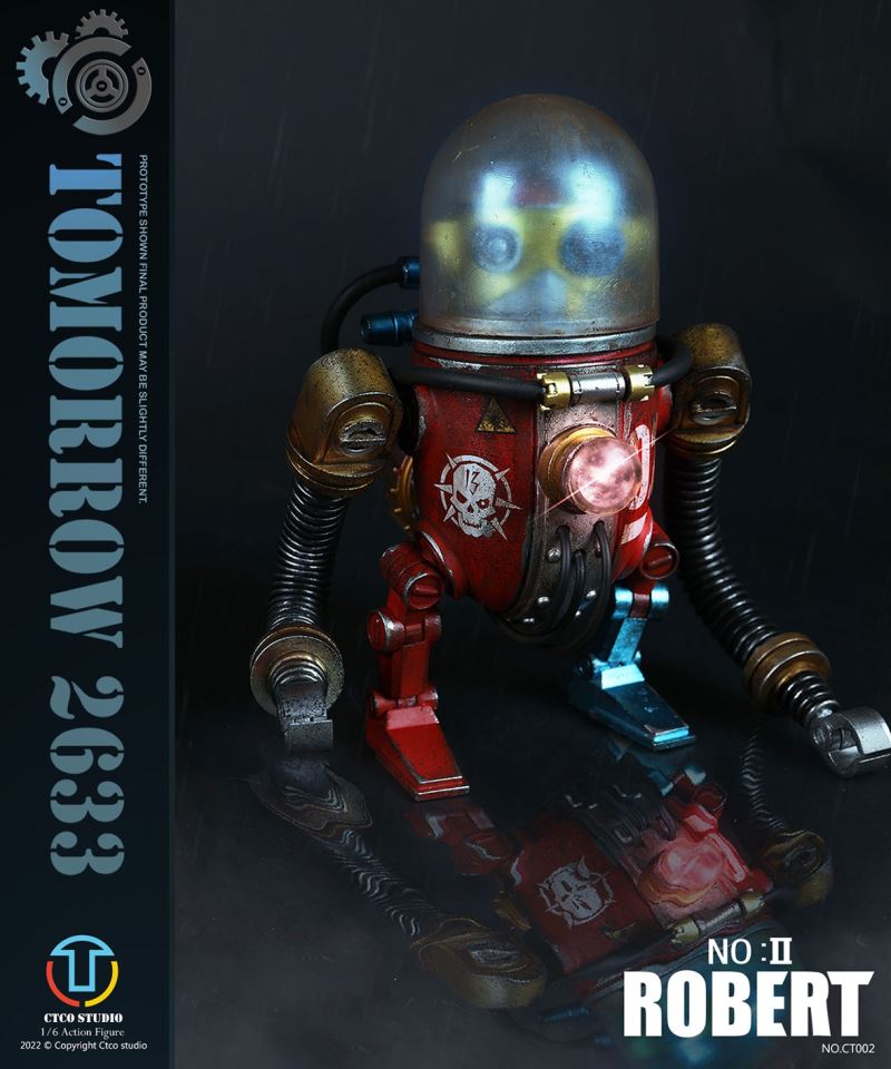 TOMORROW 2633 - NO.II ROBERT (METAL COMMEMORATIVE EDITION) CT002 1/6