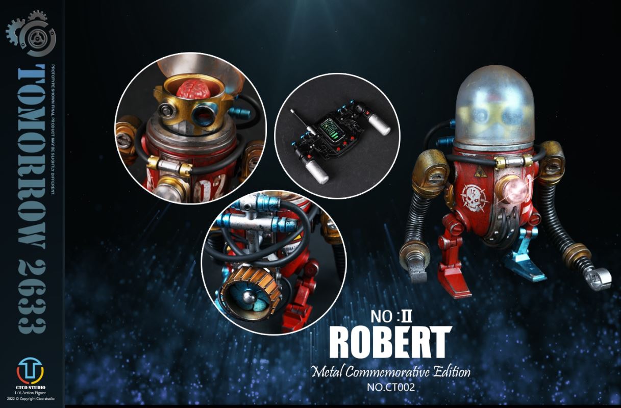 TOMORROW 2633 - NO.II ROBERT (METAL COMMEMORATIVE EDITION) CT002 1/6