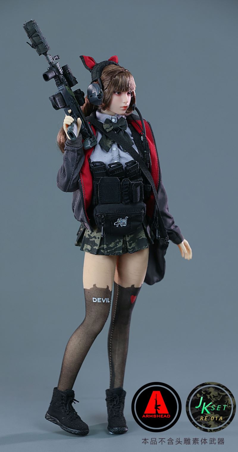 JK GIRL SET- Armed Girls School Set 1/6