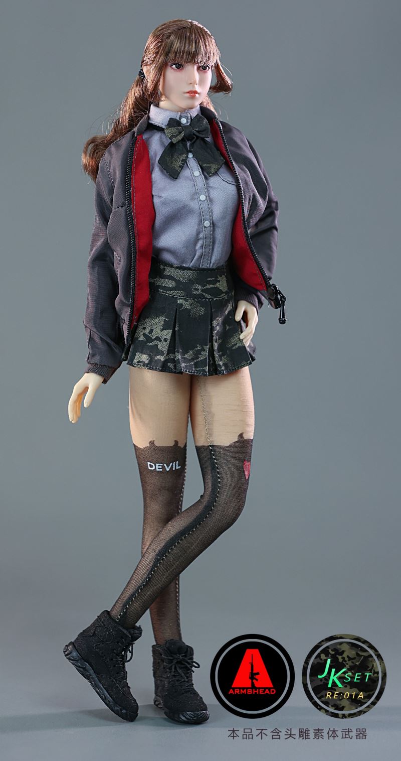 JK GIRL SET- Armed Girls School Set 1/6