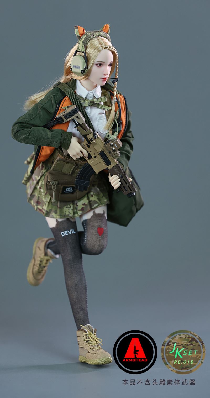 JK GIRL SET- Armed Girls School Set 1/6