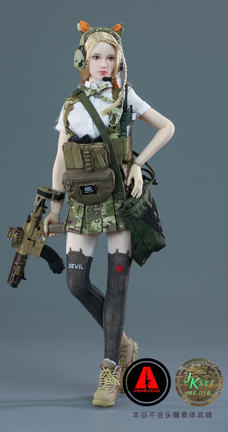 JK GIRL SET- Armed Girls School Set 1/6