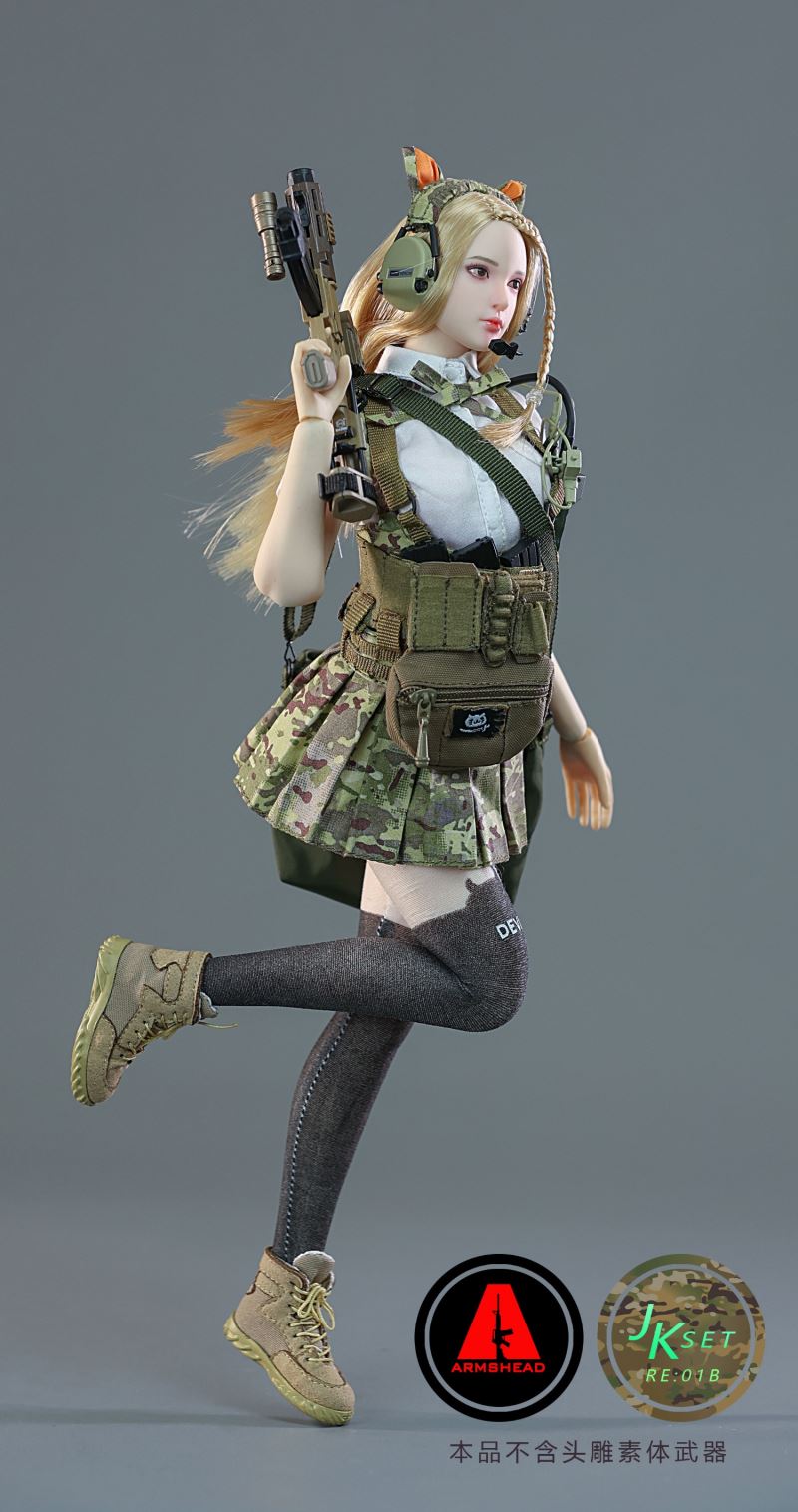 JK GIRL SET- Armed Girls School Set 1/6