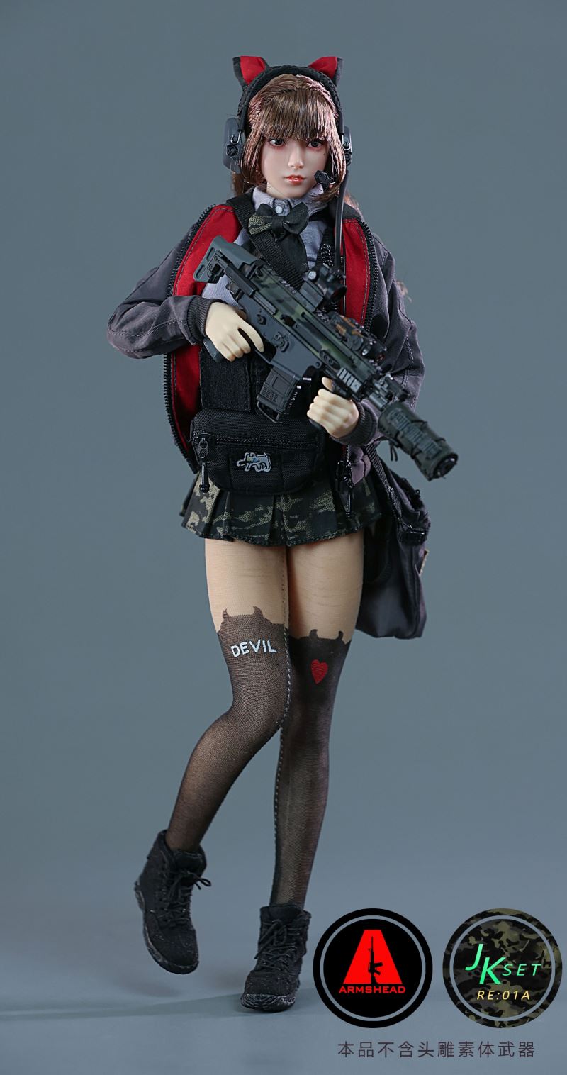JK GIRL SET- Armed Girls School Set 1/6
