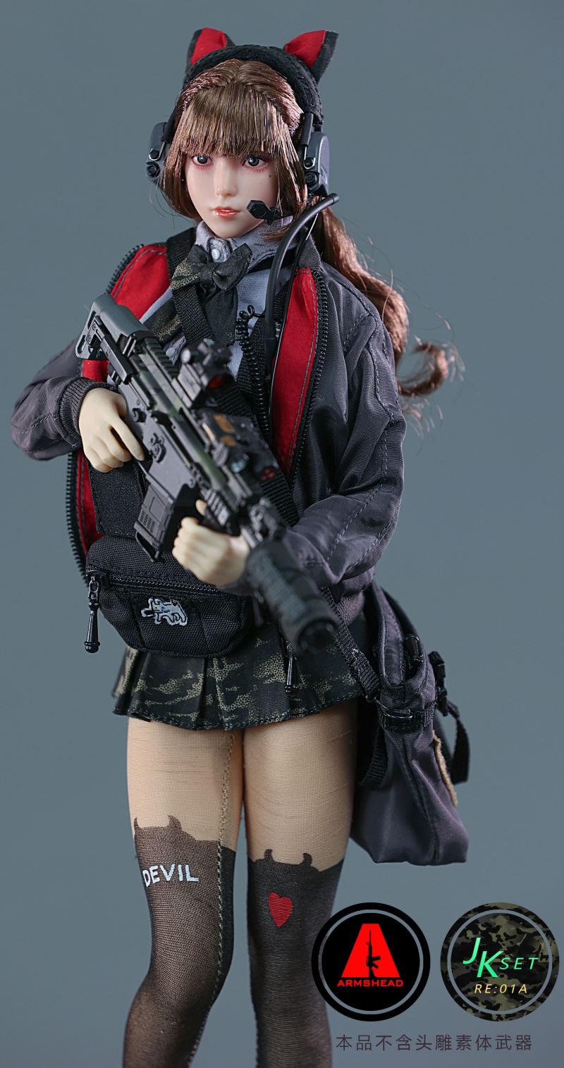 JK GIRL SET- Armed Girls School Set 1/6