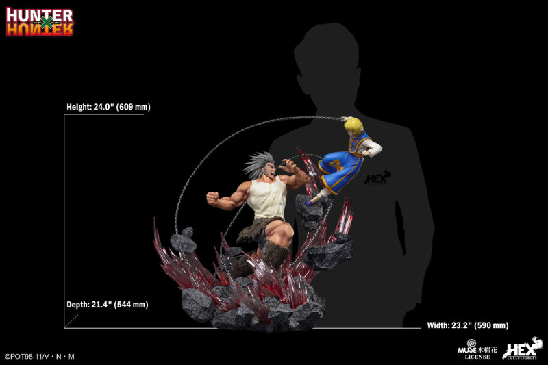 Kurapika VS Wojin - Hunter×Hunter 1/6