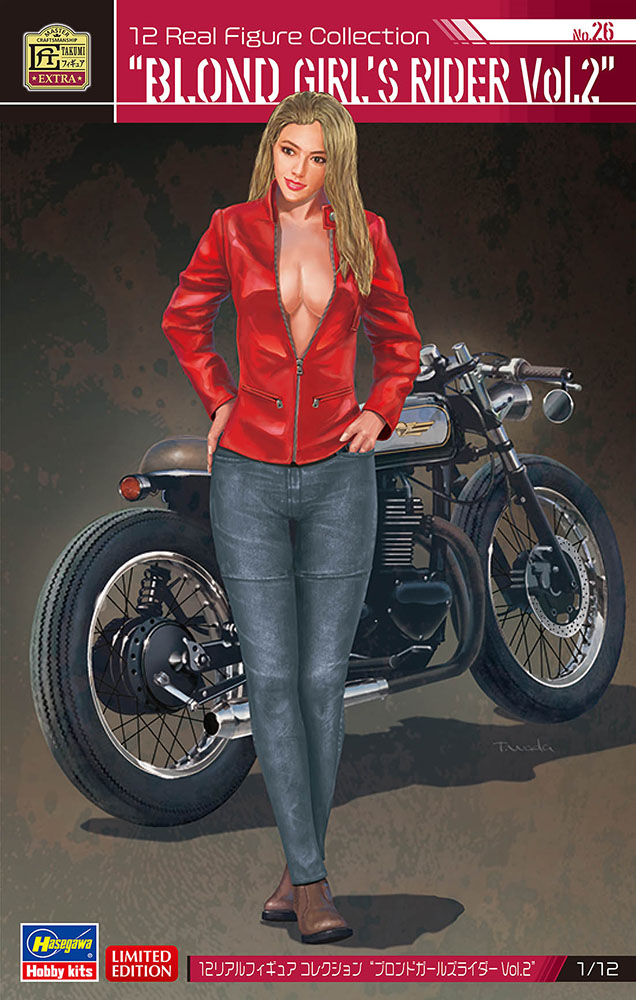 12 Real Figure Collection No.26 Blonde Girls Rider Vol.2