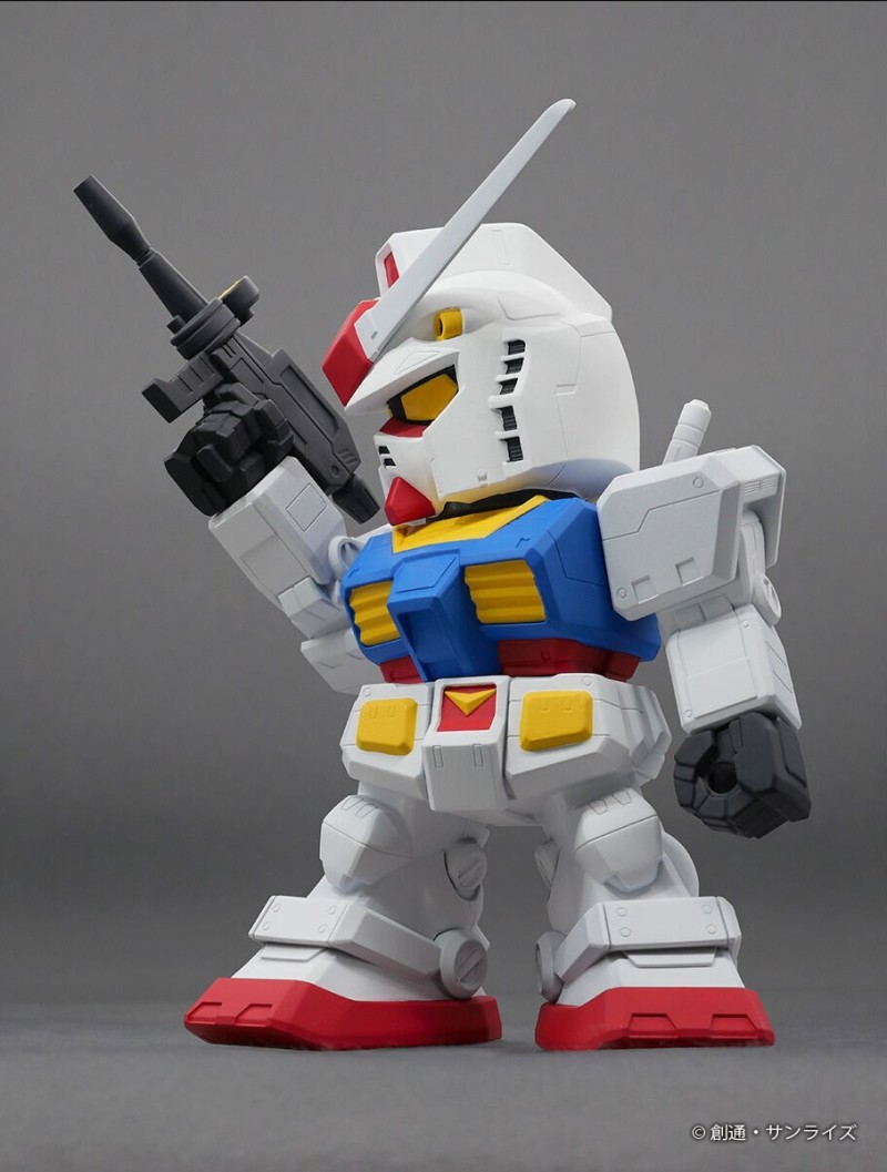 Jumbo Soft Vinyl Figure SD RX-78-2 Gundam -SD Gundam-