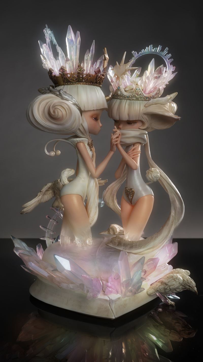 Art Sculpture Bingdi Lotus