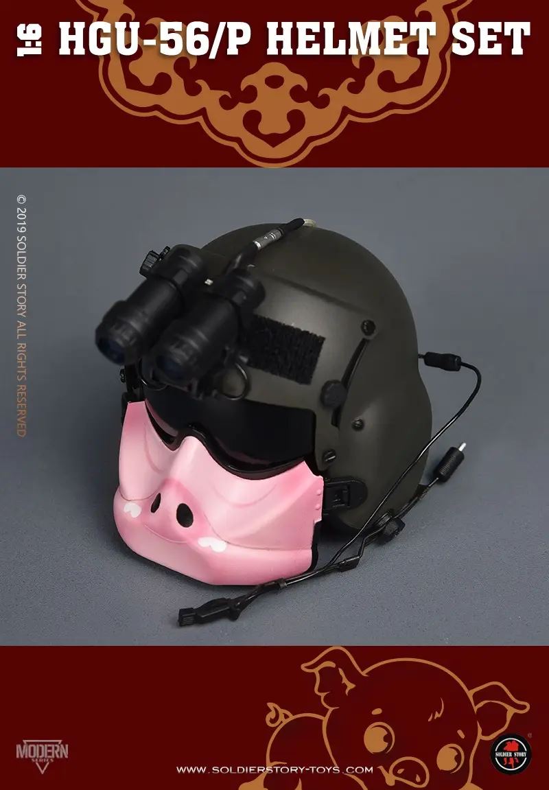 Helmet Set (HGU-56/P) 1/6