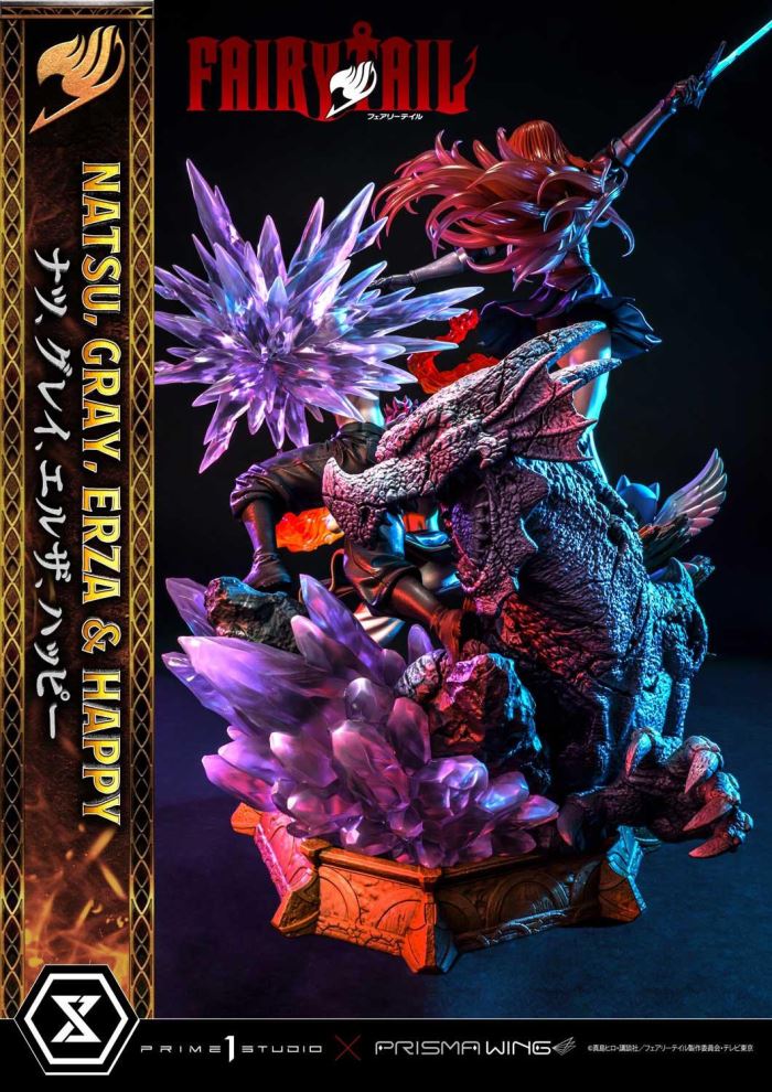 FAIRY TAIL NATSU, GRAY, ERZA AND HAPPY