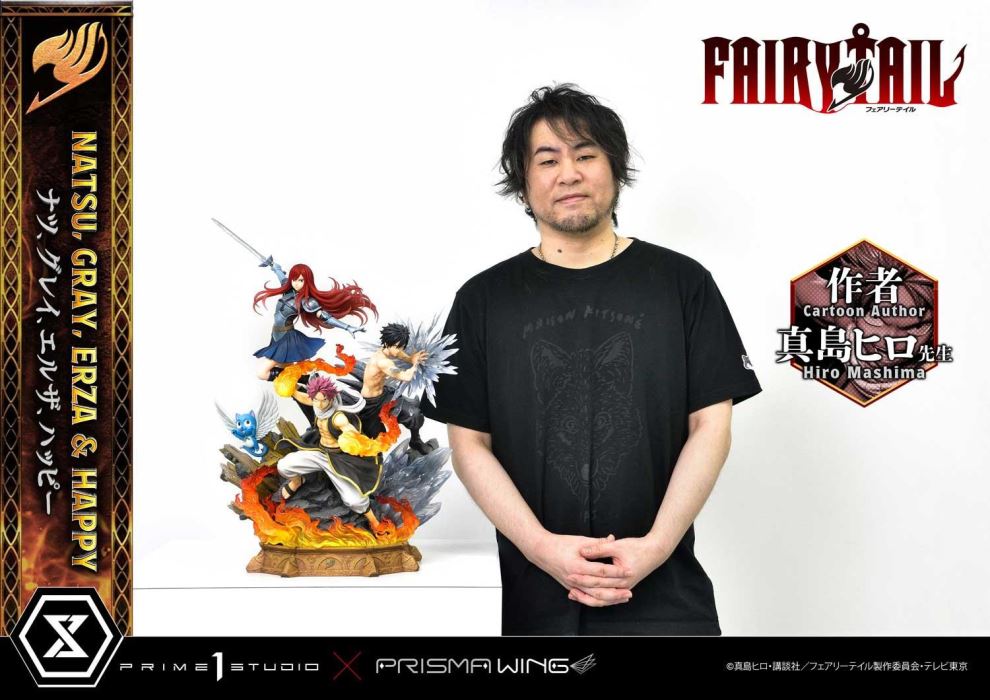 FAIRY TAIL NATSU, GRAY, ERZA AND HAPPY