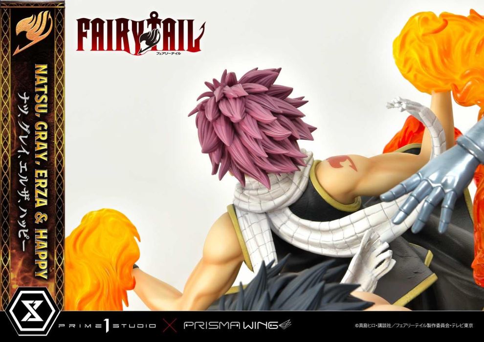 FAIRY TAIL NATSU, GRAY, ERZA AND HAPPY