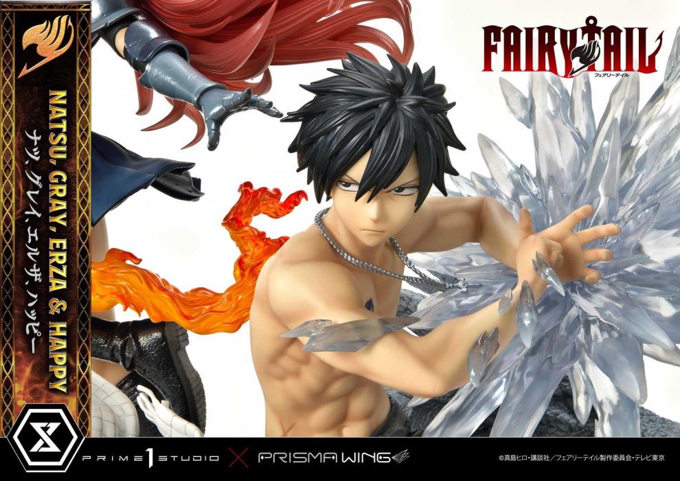 FAIRY TAIL NATSU, GRAY, ERZA AND HAPPY