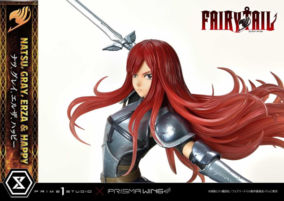 FAIRY TAIL NATSU, GRAY, ERZA AND HAPPY