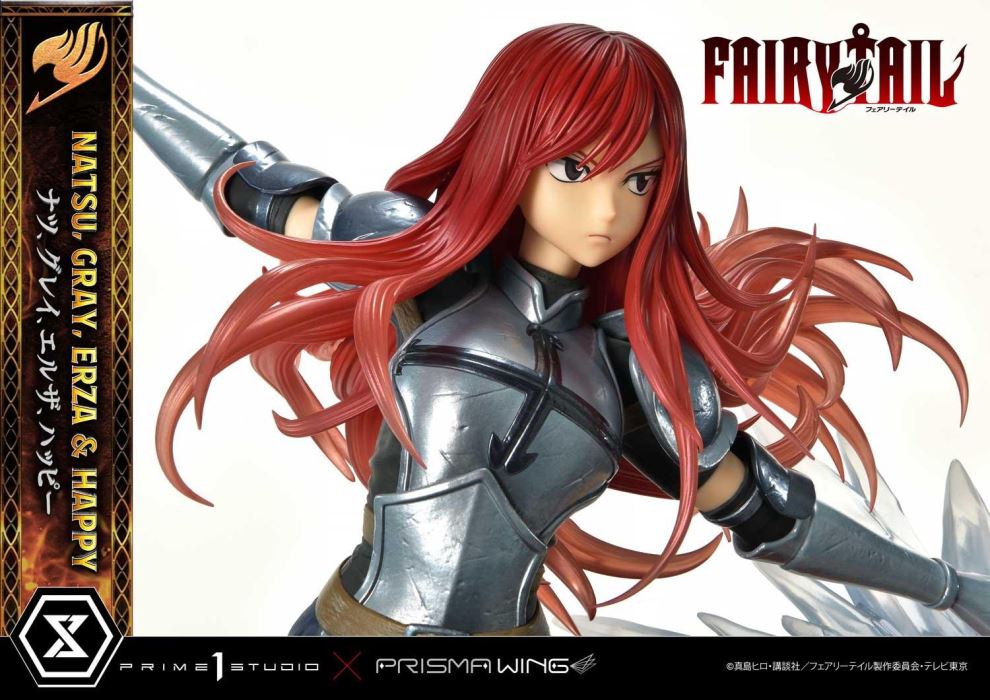 FAIRY TAIL NATSU, GRAY, ERZA AND HAPPY