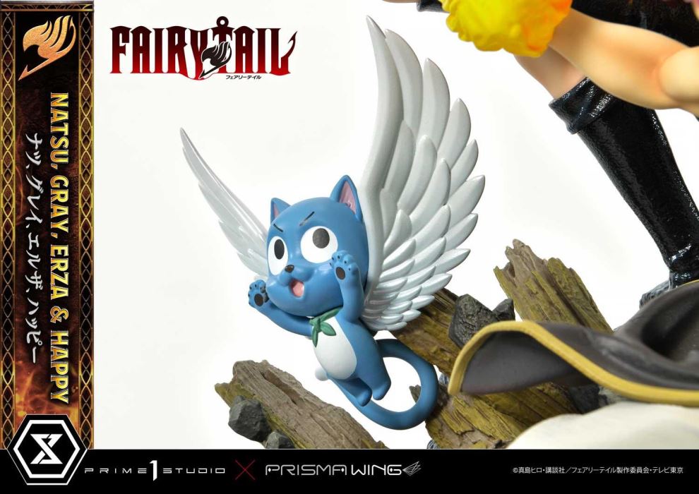 FAIRY TAIL NATSU, GRAY, ERZA AND HAPPY