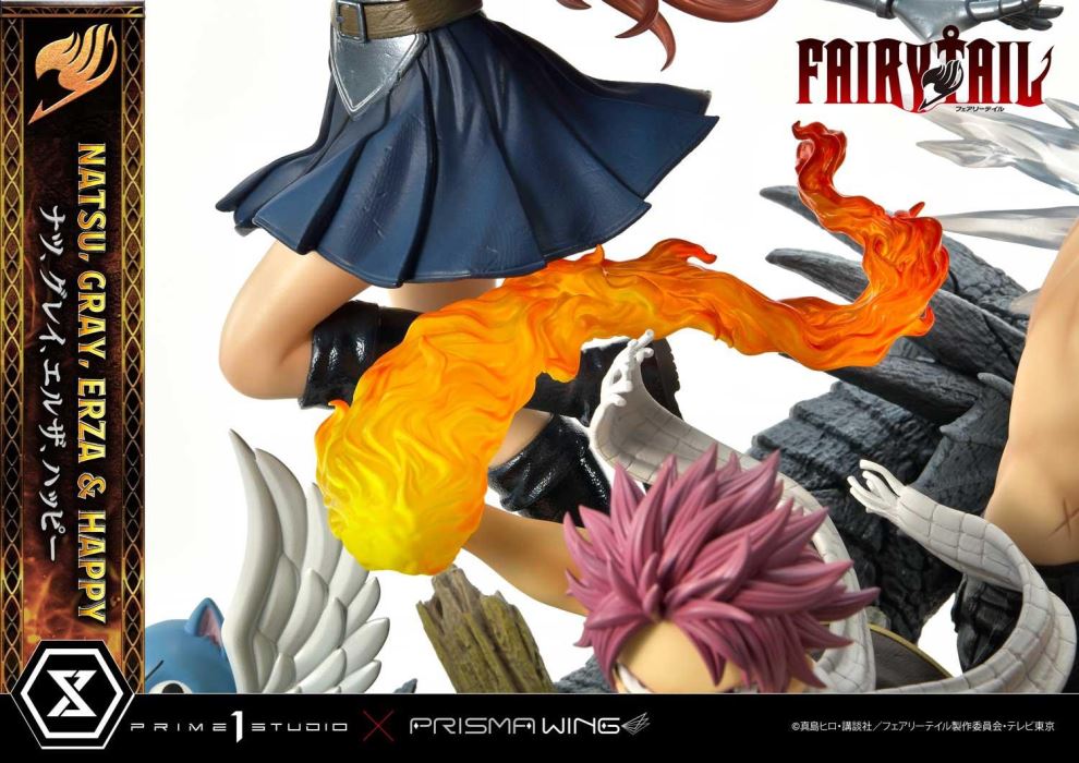 FAIRY TAIL NATSU, GRAY, ERZA AND HAPPY