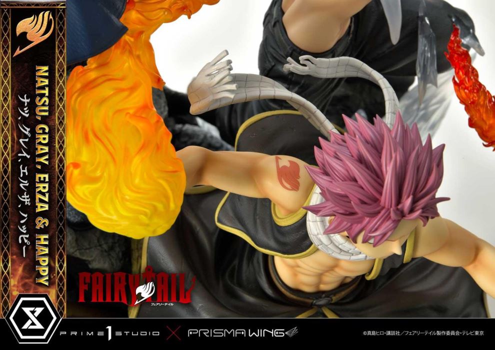 FAIRY TAIL NATSU, GRAY, ERZA AND HAPPY