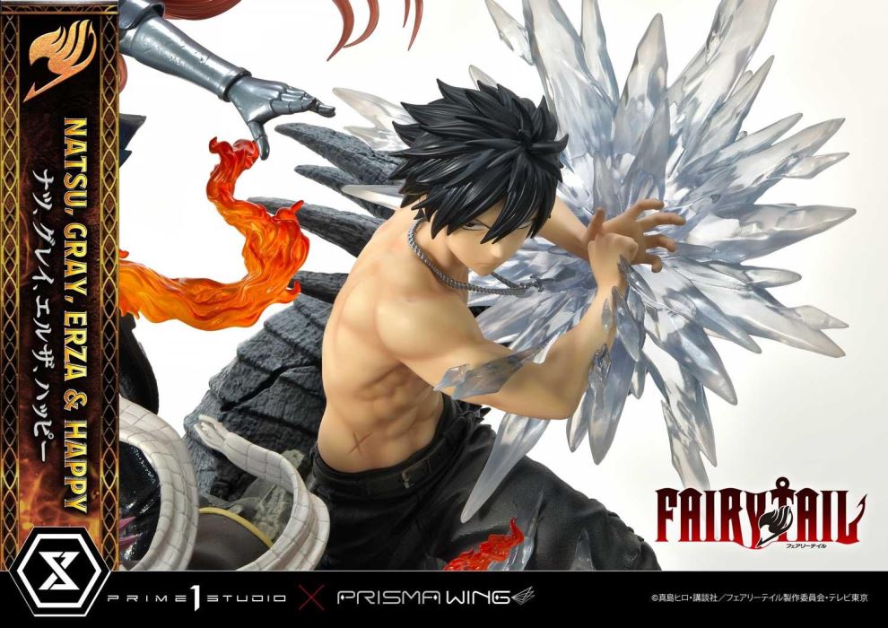 FAIRY TAIL NATSU, GRAY, ERZA AND HAPPY