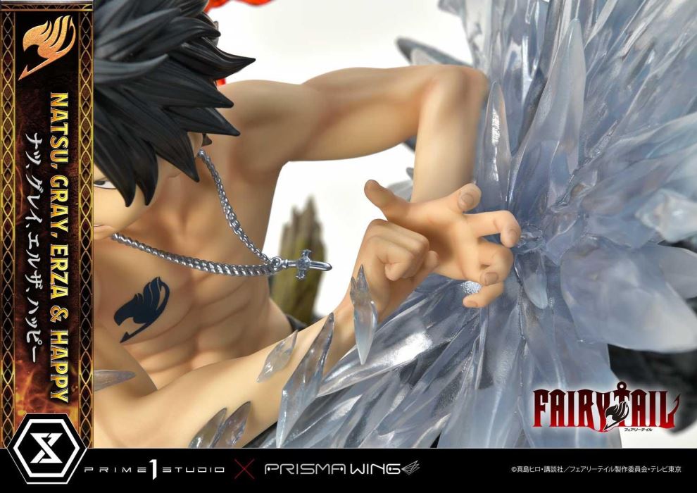 FAIRY TAIL NATSU, GRAY, ERZA AND HAPPY