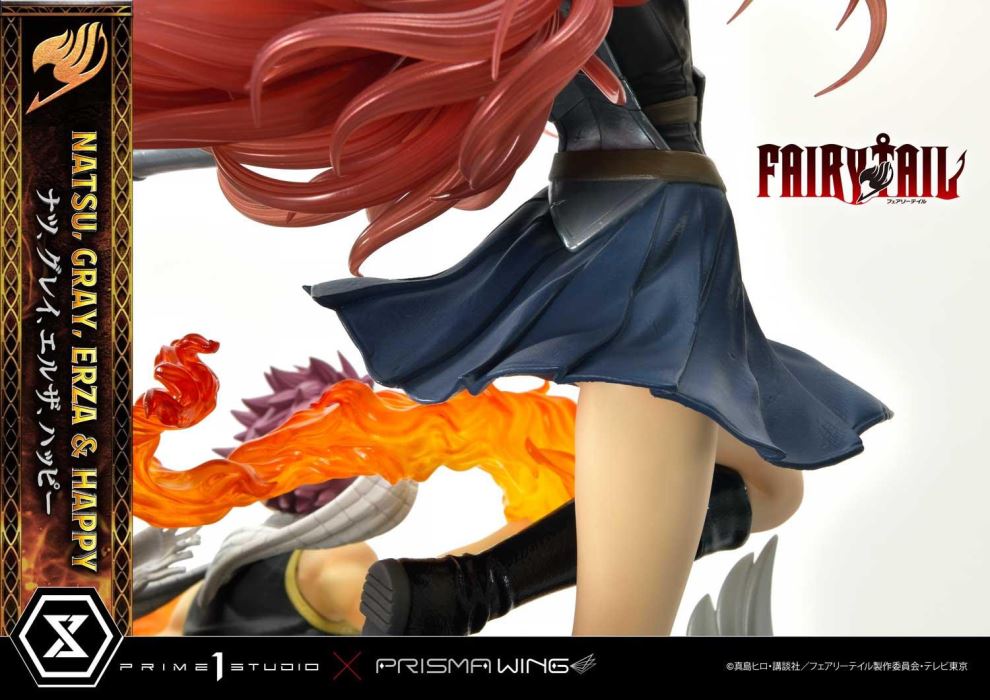 FAIRY TAIL NATSU, GRAY, ERZA AND HAPPY