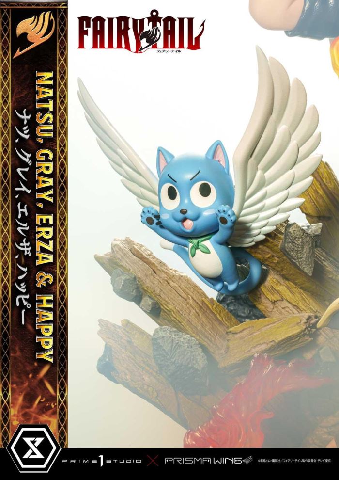 FAIRY TAIL NATSU, GRAY, ERZA AND HAPPY