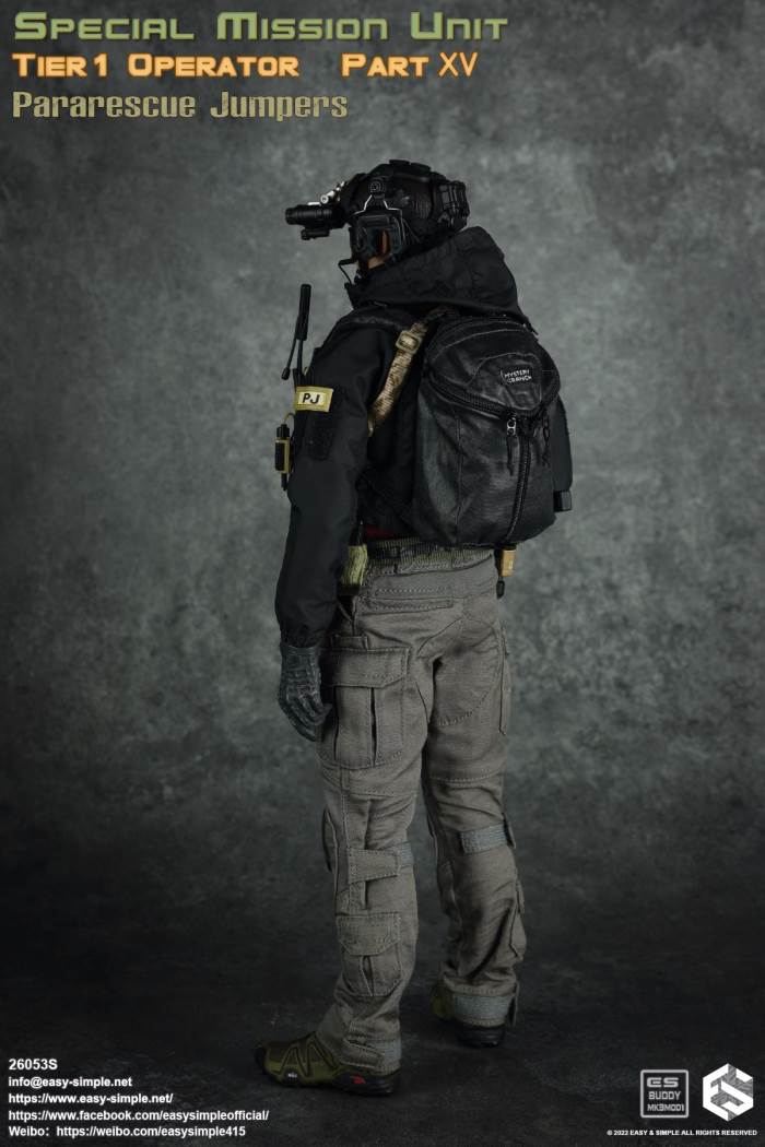 Air Force Parachute Rescue Team PJ / Pararescue Jumpers 1/6
