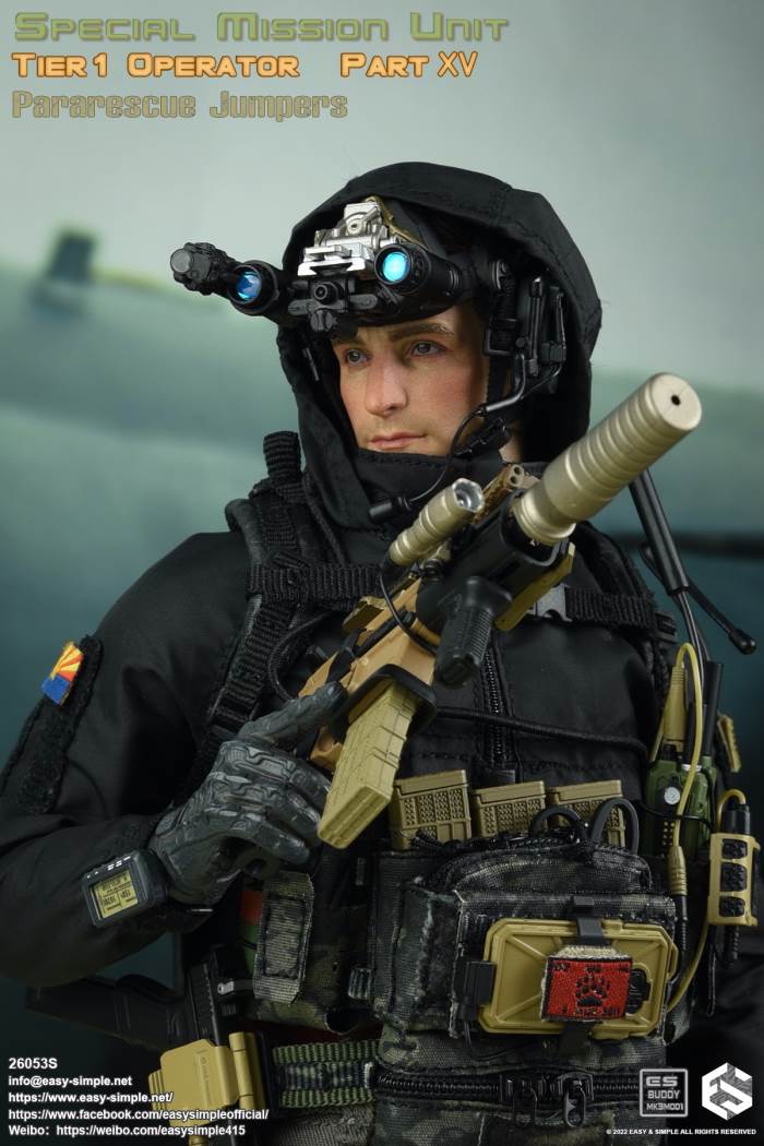 Air Force Parachute Rescue Team PJ / Pararescue Jumpers 1/6