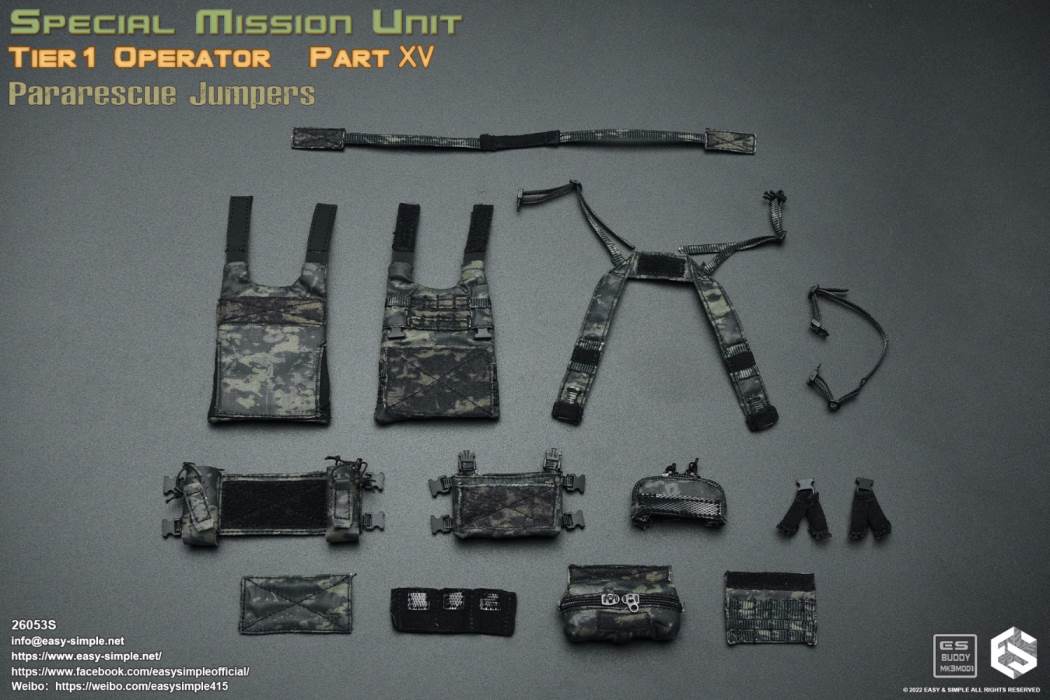 Air Force Parachute Rescue Team PJ / Pararescue Jumpers 1/6