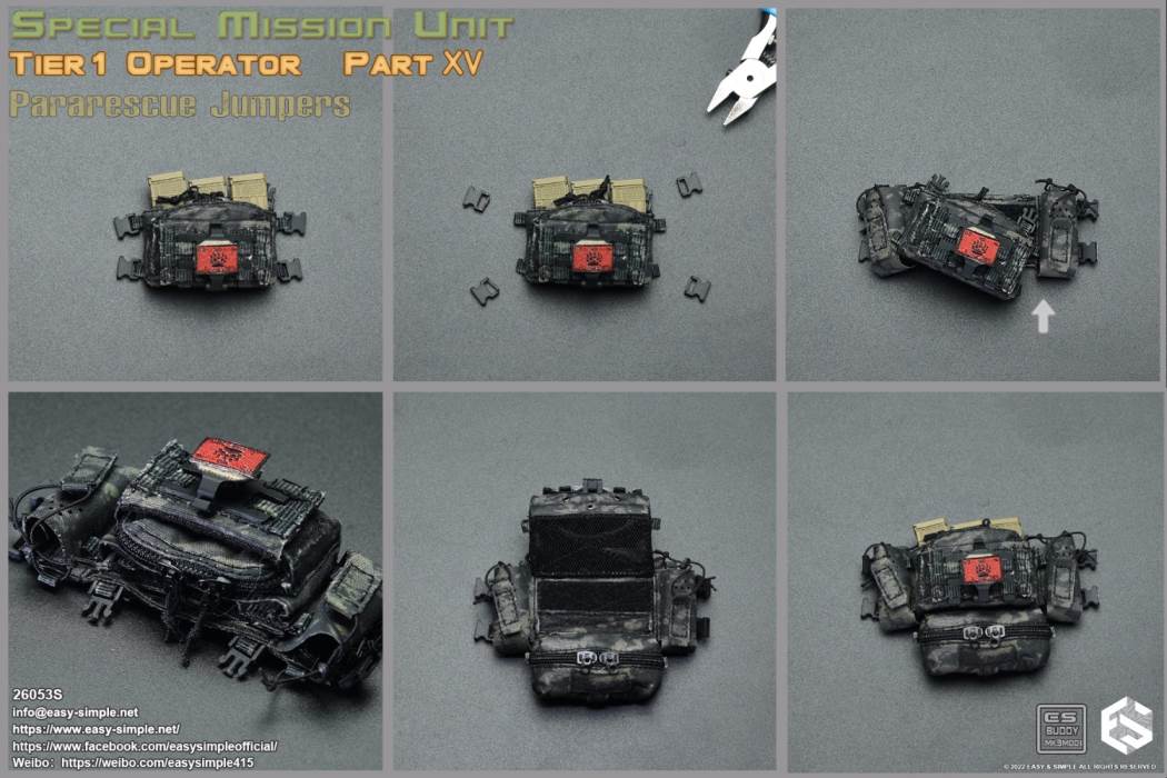 Air Force Parachute Rescue Team PJ / Pararescue Jumpers 1/6