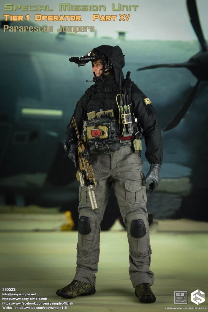 Air Force Parachute Rescue Team PJ / Pararescue Jumpers 1/6