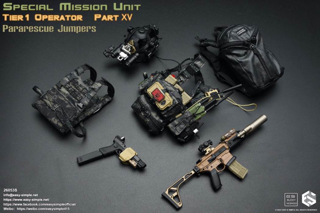 Air Force Parachute Rescue Team PJ / Pararescue Jumpers 1/6